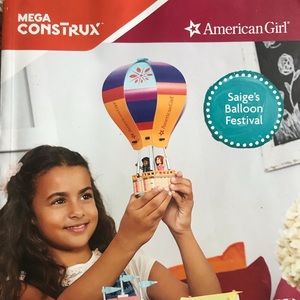 Mega Construx American Girl hot air balloon set
